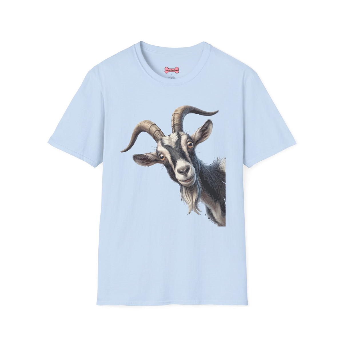 Funny Goat Lover T-Shirt — Cute Goat Graphic Tee for Animal Fans