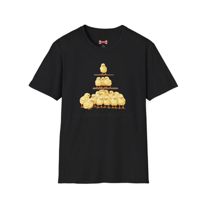 T-Shirt 'Chicken Math' Funny Shirt Chicken Lover Tee