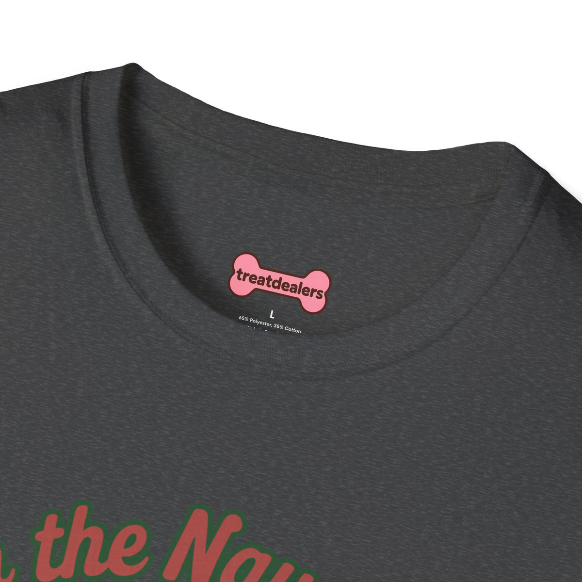 Christmas Unisex T-Shirt 'On the Naughty List and Loving It' Funny Holiday Shirt