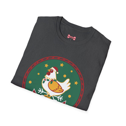 Christmas Unisex T-Shirt 'Merry Chick Mas' Funny Holiday Shirt