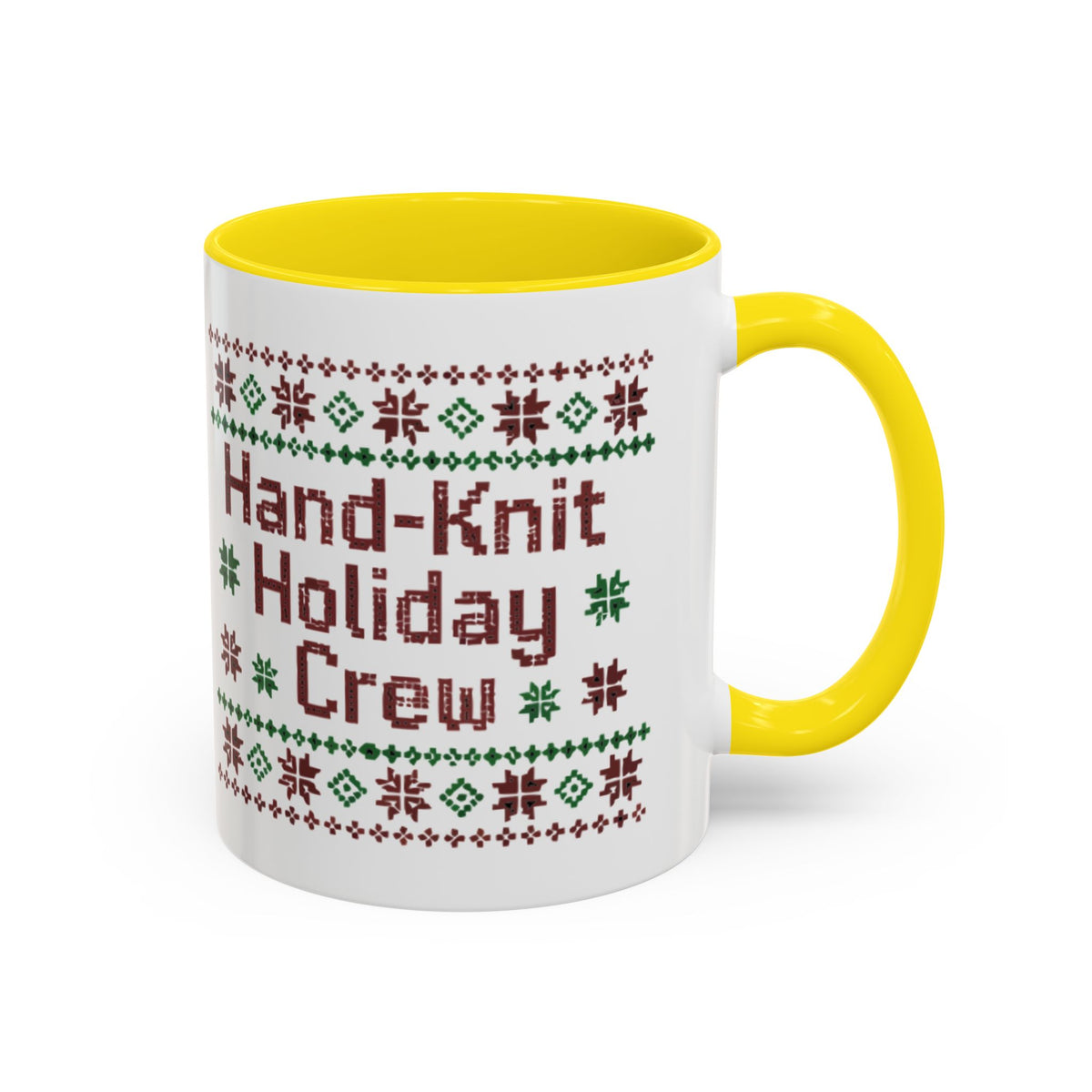 Coffee Mug 'Hand-Knit Holiday Crew' (11oz/15oz)