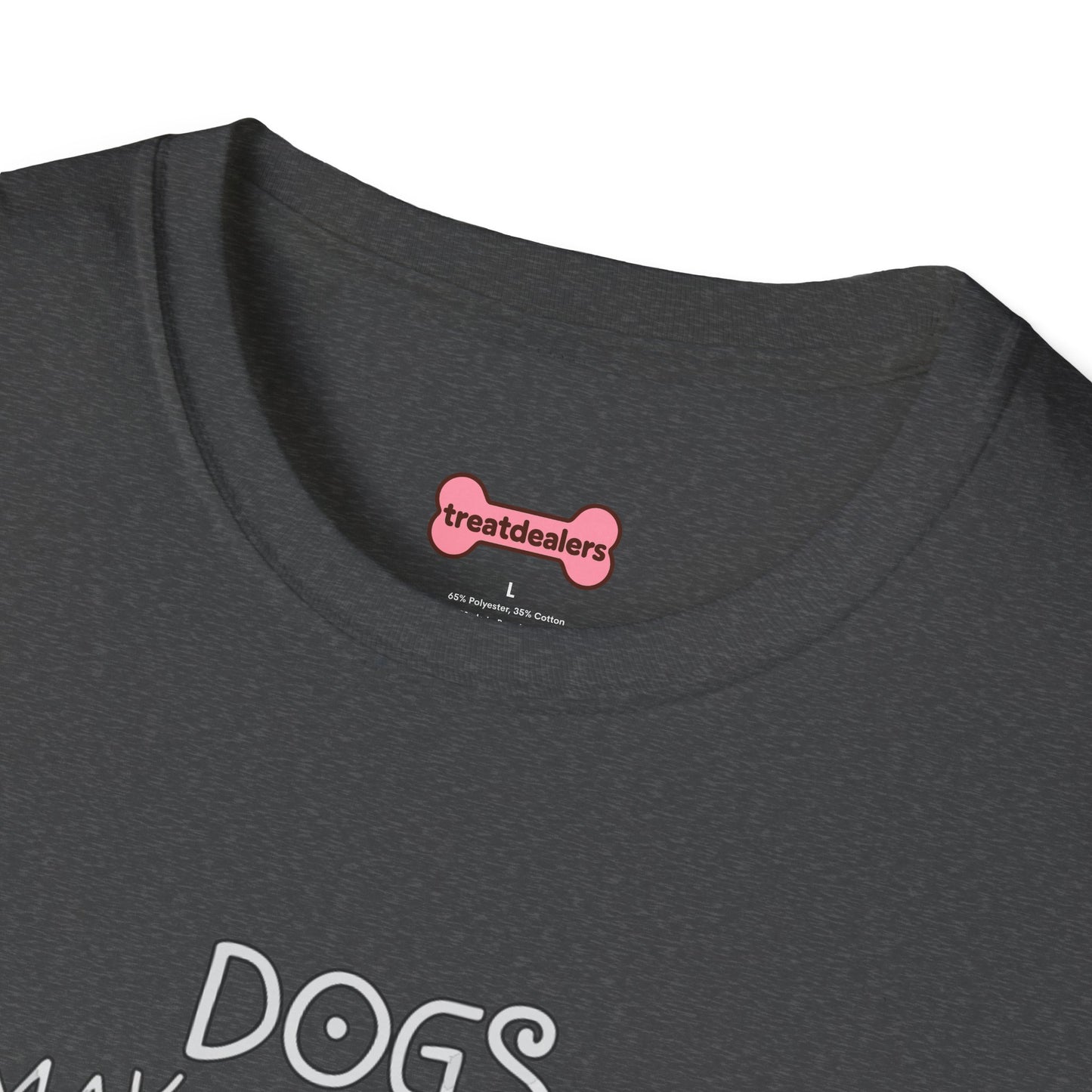 Dog Lover T-Shirt "Dogs make me happy"