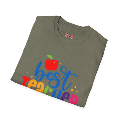 T-Shirt: "Best Teacher Ever" Teacher Appreciation Gift, Thank You Teacher Tee,