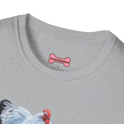 T-Shirt 'Easily Distracted By Peckers' Funny Shirt Chicken Lover Tee