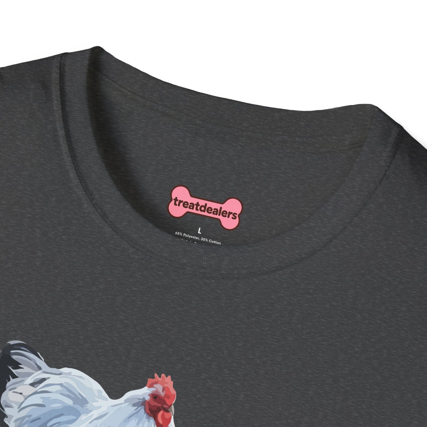 T-Shirt 'Easily Distracted By Peckers' Funny Shirt Chicken Lover Tee