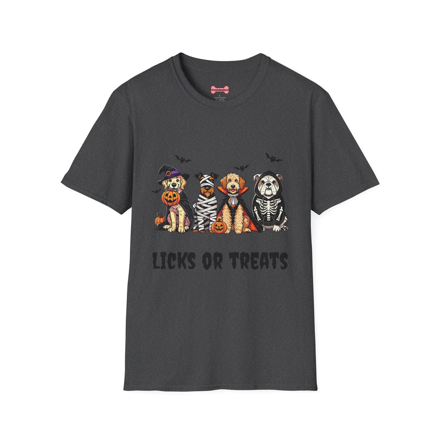 T-Shirt: "Licks or Treat" Halloween
