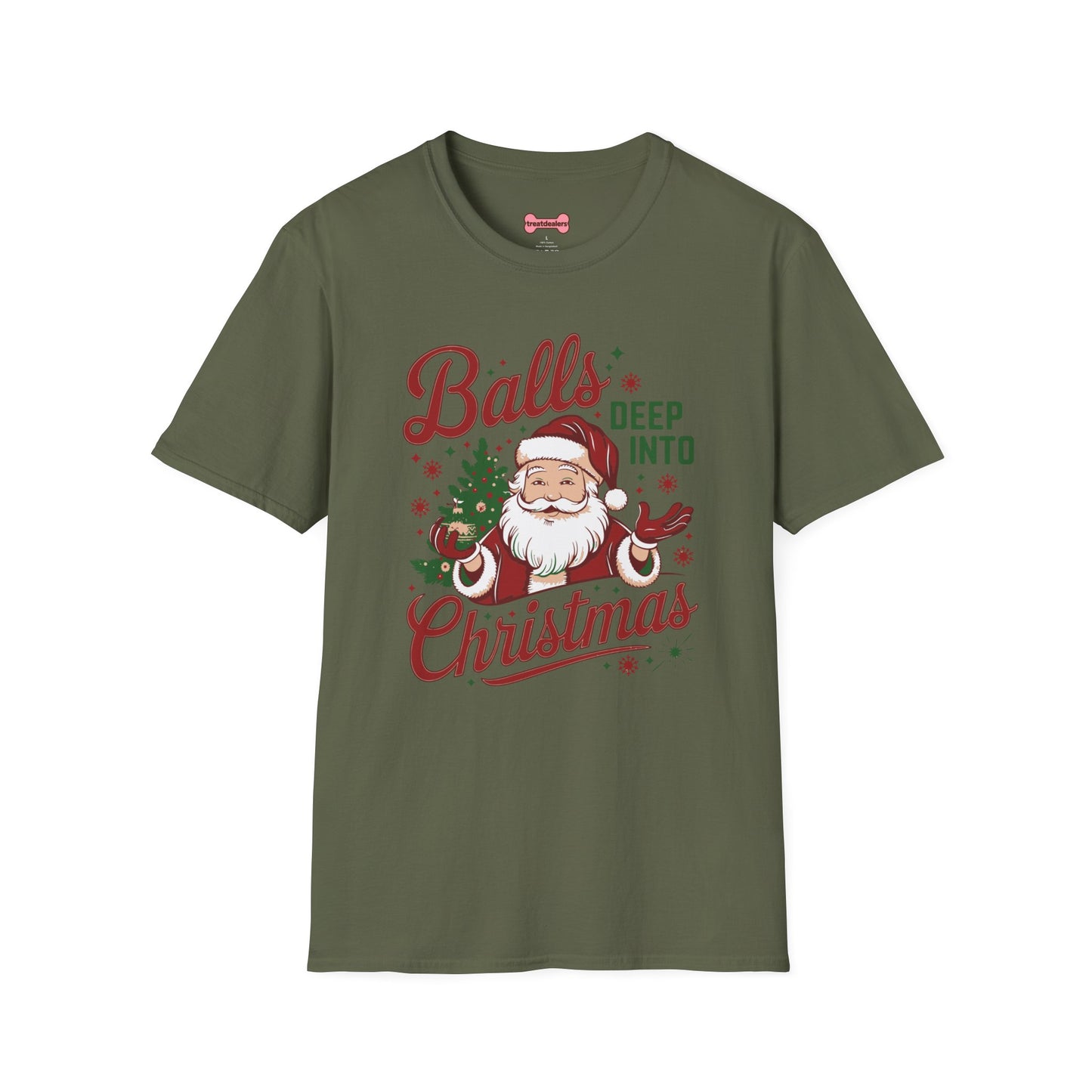 Christmas T-Shirt 'Balls deep into Christmas'