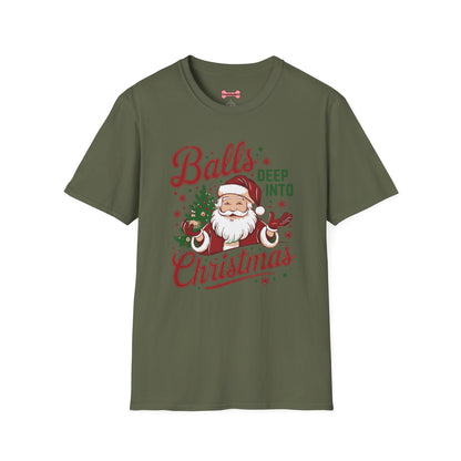 Christmas T-Shirt 'Balls deep into Christmas'