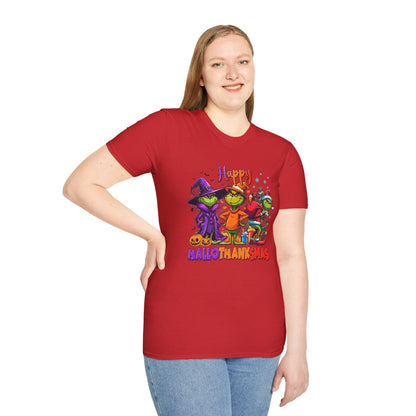 T-Shirt: "Happy Hallothanksmas"