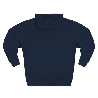 Fleece Hoodie: "Happy HalloThankMas"