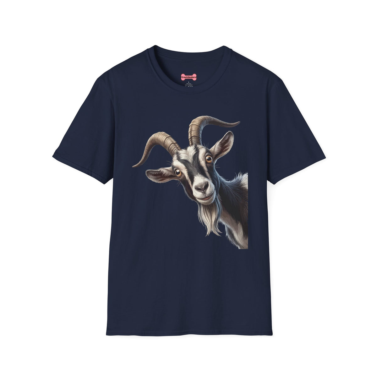 Funny Goat Lover T-Shirt — Cute Goat Graphic Tee for Animal Fans