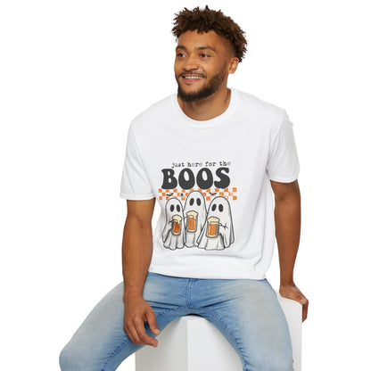 T-Shirt: Halloween "Just here for the Boos"