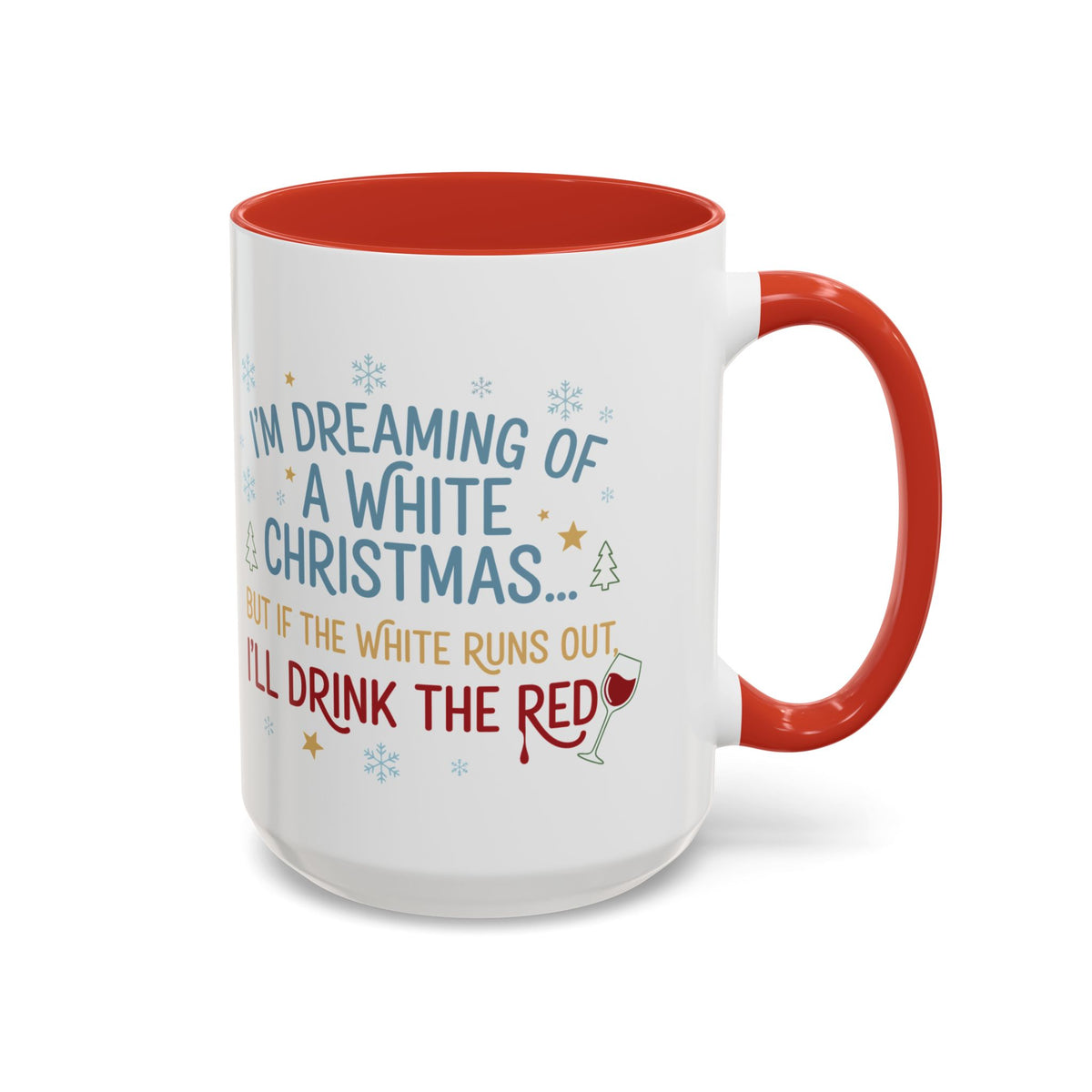 Mug  'Dreaming of a White Christmas' Fall Christmas (11oz/15oz)