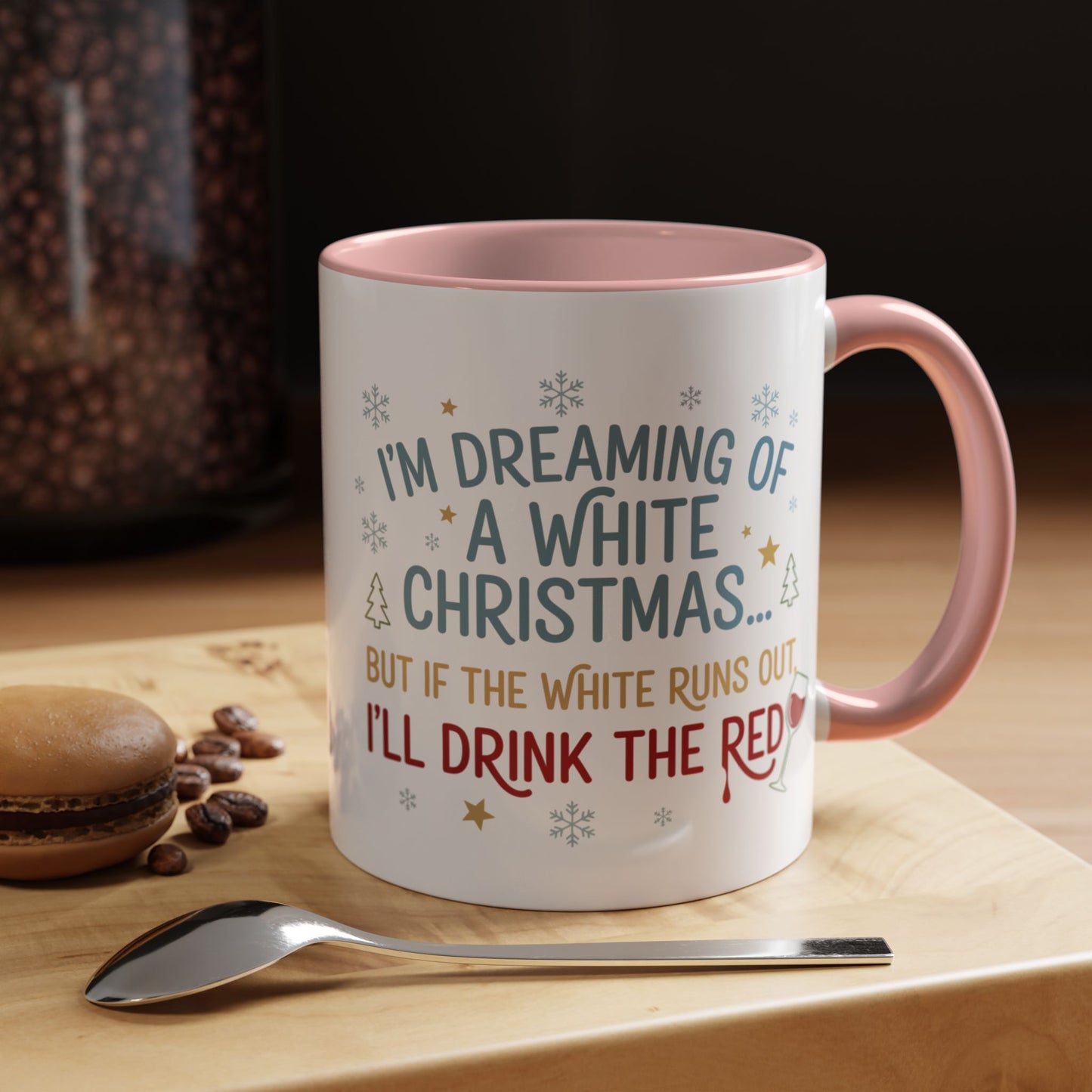 Mug  'Dreaming of a White Christmas' Fall Christmas (11oz/15oz)