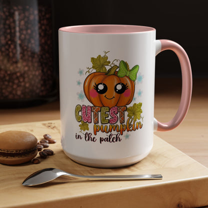 Fall "Cutest Pumpkin in the Patch" Mug (11oz & 15oz)