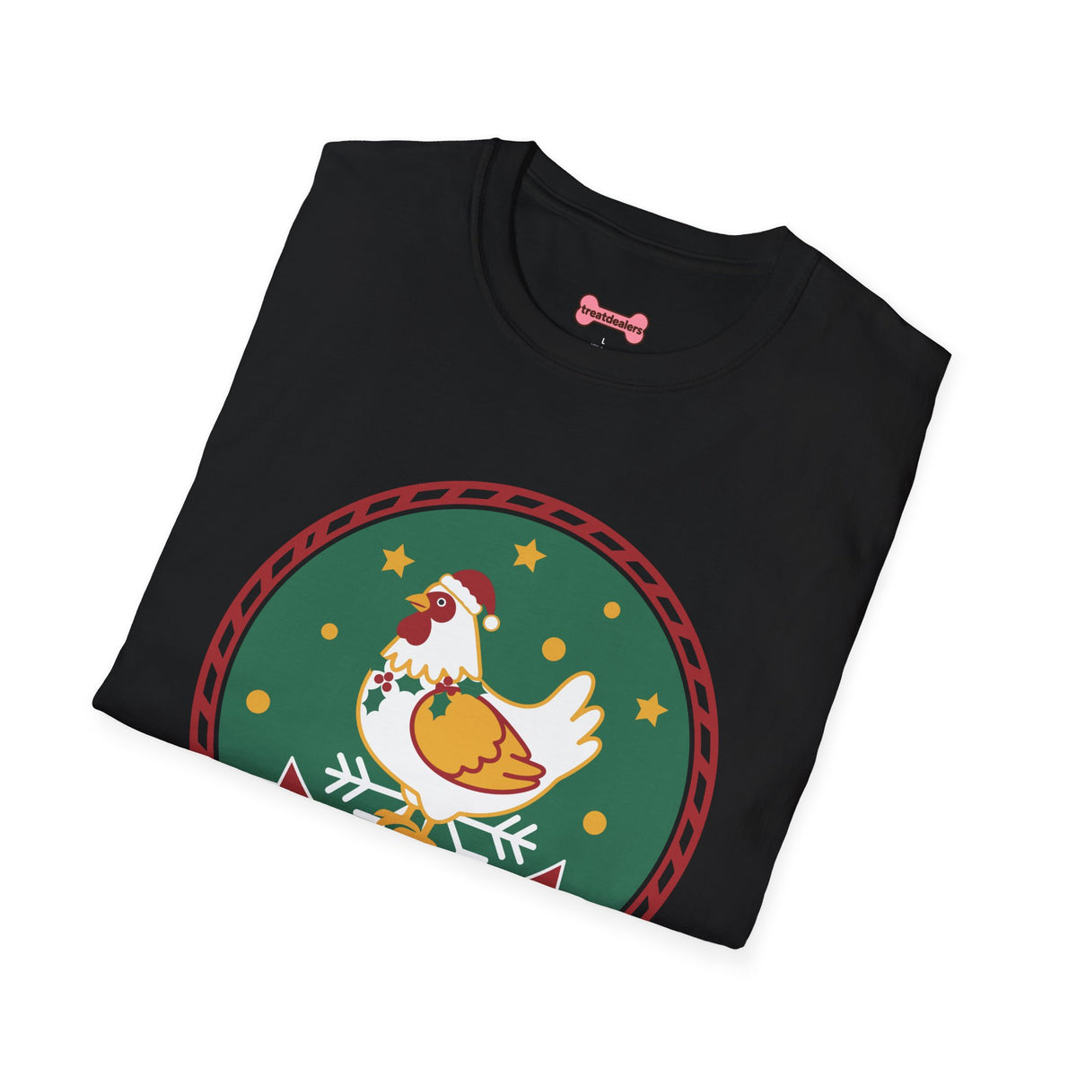 Christmas Unisex T-Shirt 'Merry Chick Mas' Funny Holiday Shirt