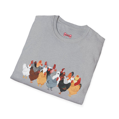 T-Shirt 'Chickens' Funny Shirt chickens Lover Tee