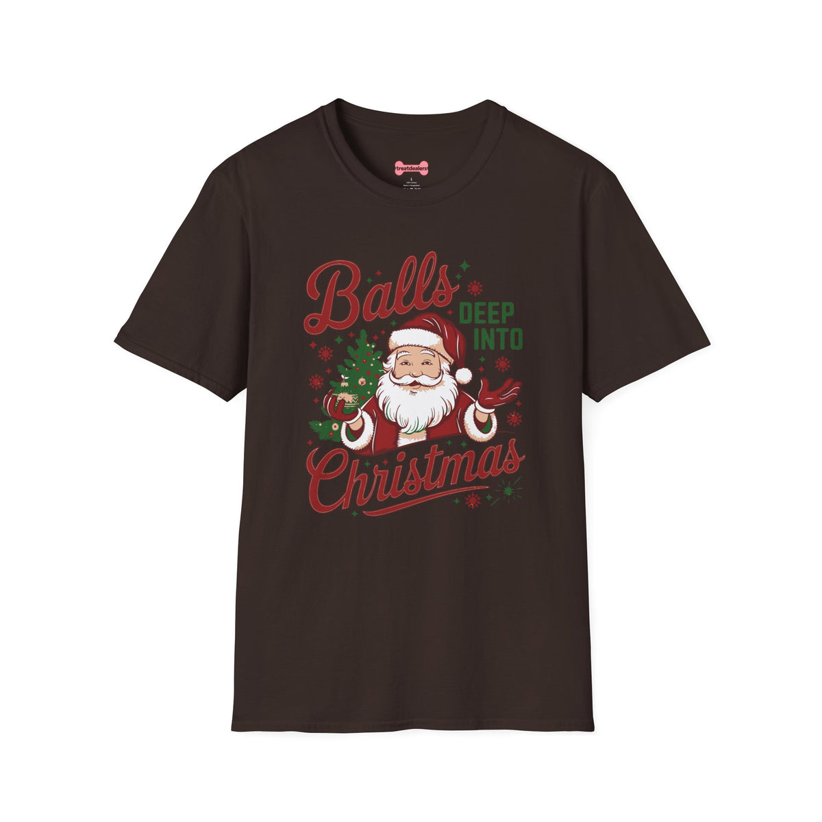 Christmas T-Shirt 'Balls deep into Christmas'