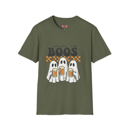 T-Shirt: Halloween "Just here for the Boos"
