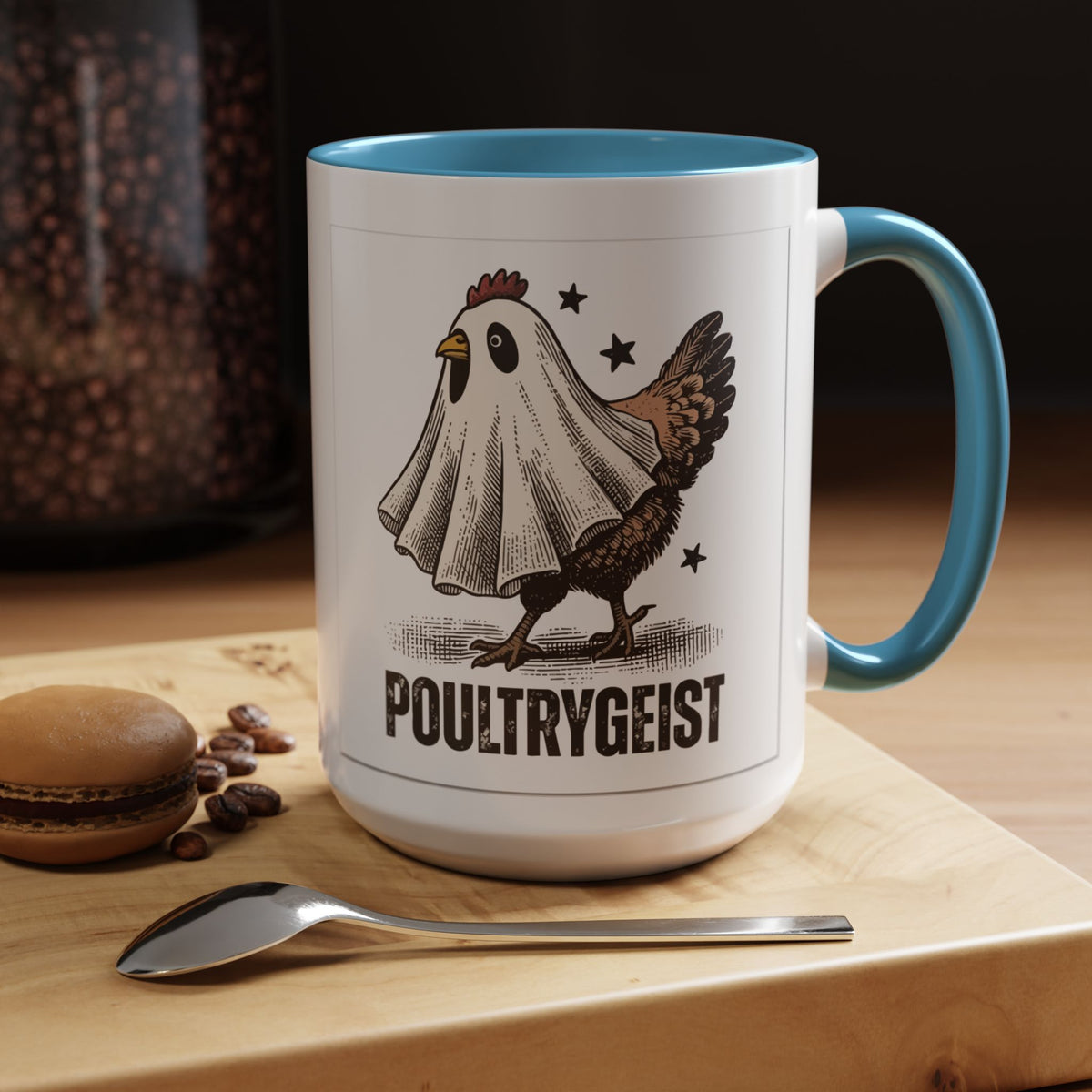 Mug 'Poultry Geist' Fall Halloween (11oz/15oz)