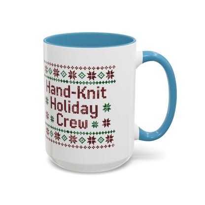 Coffee Mug 'Hand-Knit Holiday Crew' (11oz/15oz)