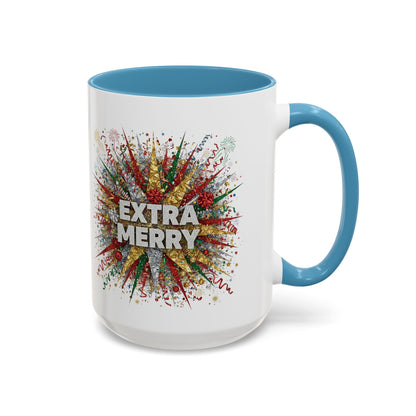 Mug 'Extra Merry' (11oz/15oz)