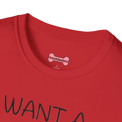 Christmas Unisex T-Shirt 'I want a English Mastiff for Christmas' Funny Holiday Shirt