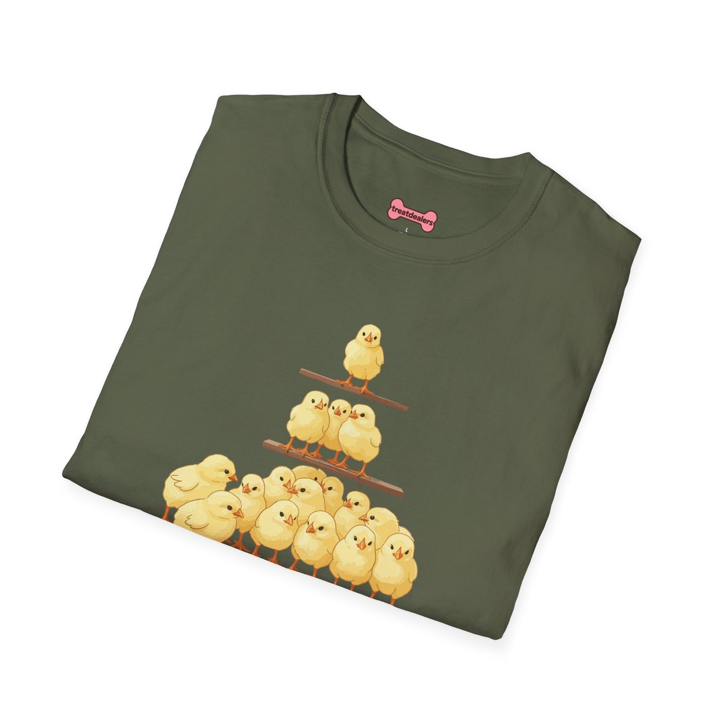 T-Shirt 'Chicken Math' Funny Shirt Chicken Lover Tee
