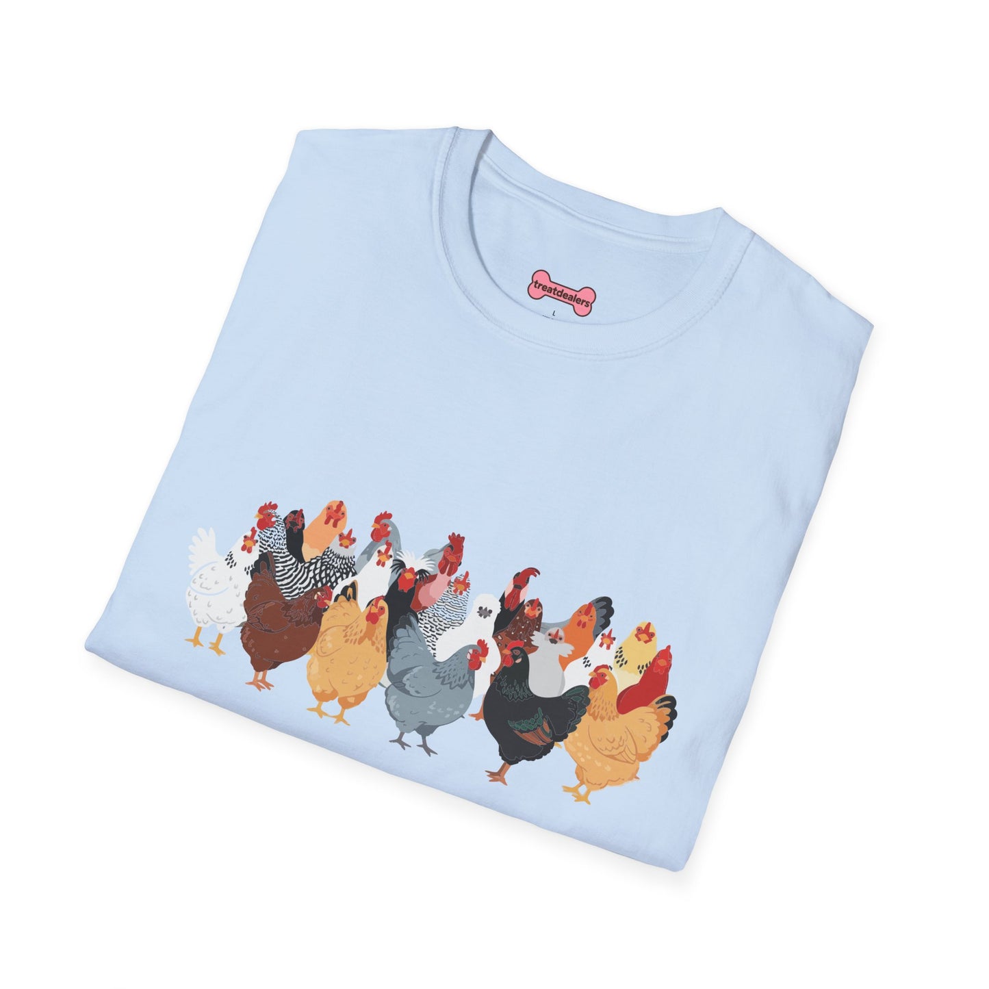T-Shirt 'Chickens' Funny Shirt chickens Lover Tee