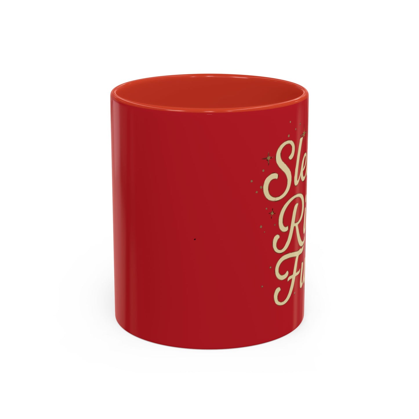 Festive 'Sleigh Ride Fuel' Coffee Holiday Mug (11oz/15oz)