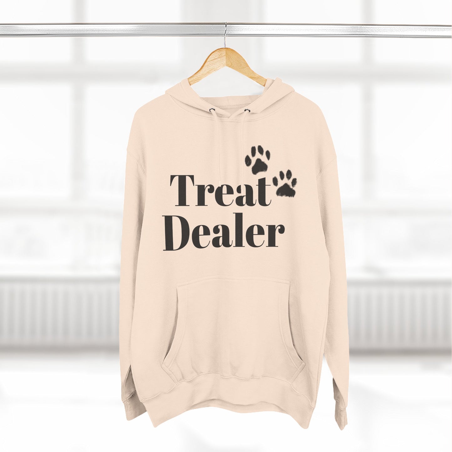 Fleece Hoodie:  "Treat Dealer" with Mastiff Logo