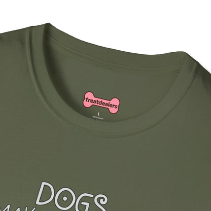 Dog Lover T-Shirt "Dogs make me happy"