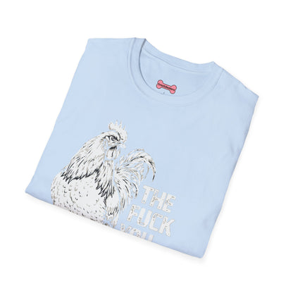 Funny Chicken Lover T-Shirt "The Fuck Are You Lookin' At?" Chicken Graphic Tee