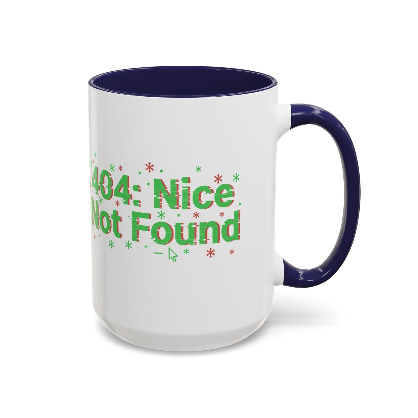 Mug '404 Nice not found' Christmas (11oz/15oz)