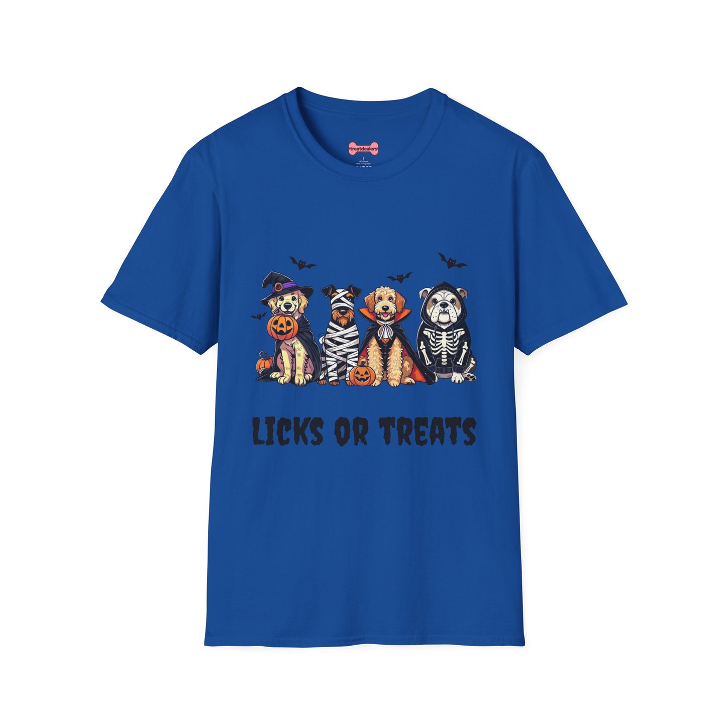 T-Shirt: "Licks or Treat" Halloween
