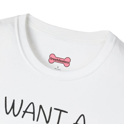 Christmas Unisex T-Shirt 'I want a English Mastiff for Christmas' Funny Holiday Shirt