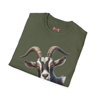 Funny Goat Lover T-Shirt — Cute Goat Graphic Tee for Animal Fans