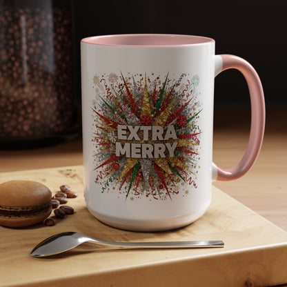 Mug 'Extra Merry' (11oz/15oz)