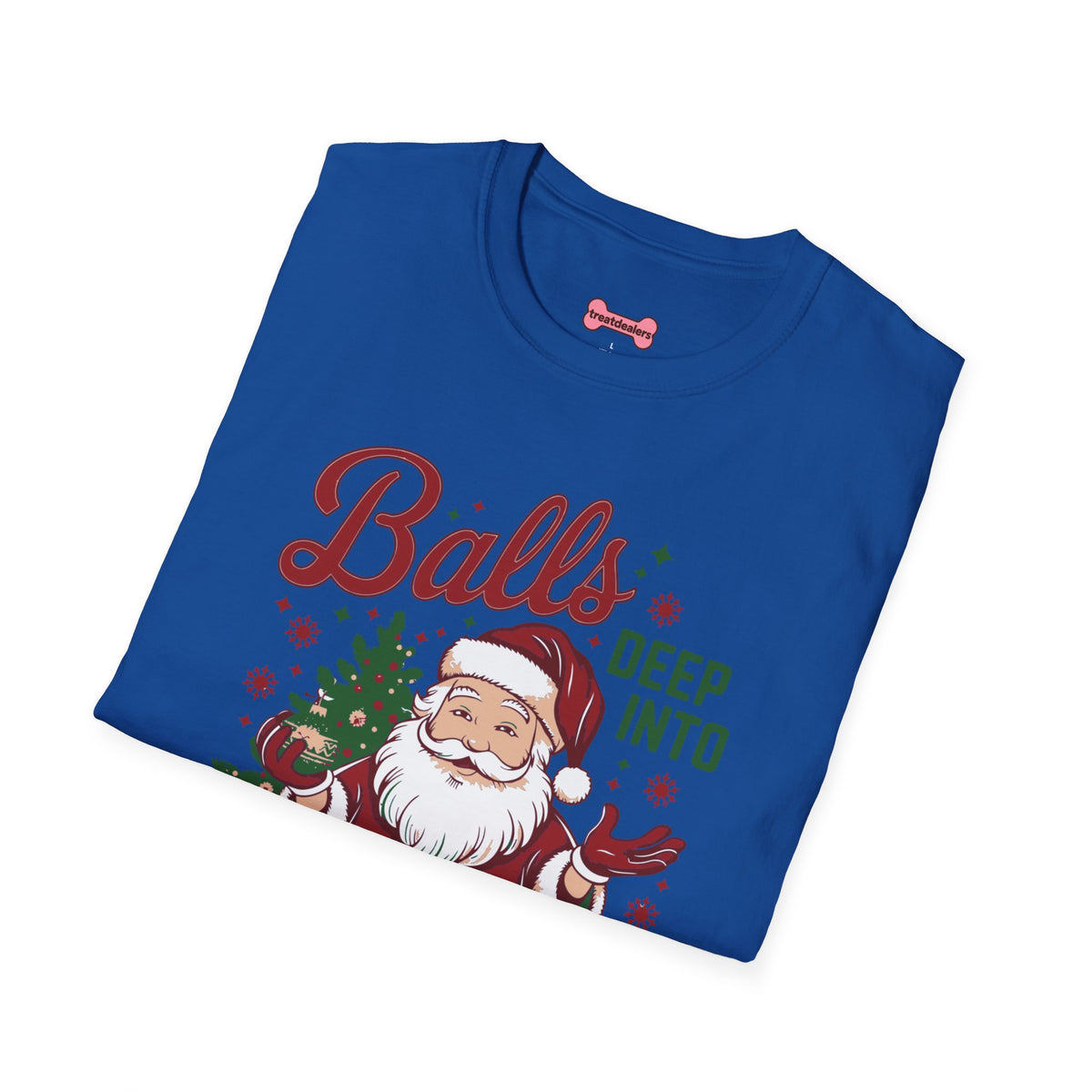 Christmas T-Shirt 'Balls deep into Christmas'
