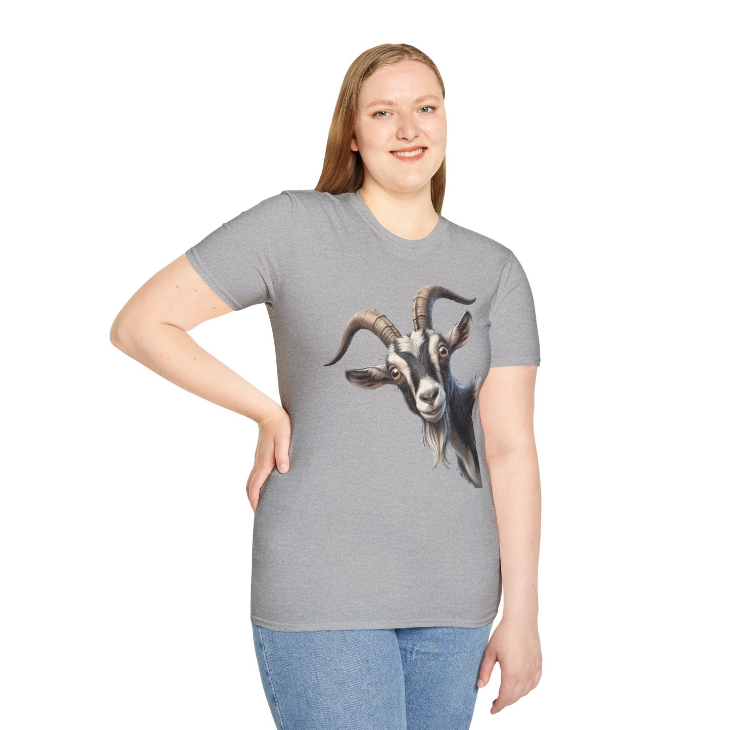 Funny Goat Lover T-Shirt — Cute Goat Graphic Tee for Animal Fans