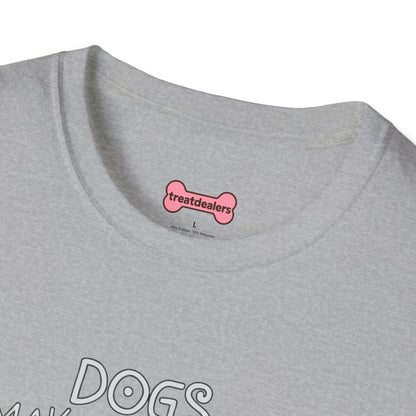 Dog Lover T-Shirt "Dogs make me happy"
