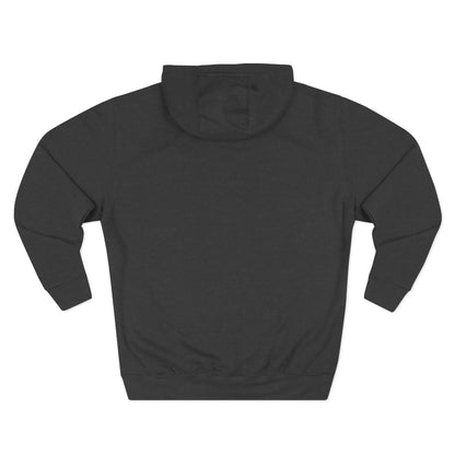 Fleece Hoodie: "Happy HalloThankMas"