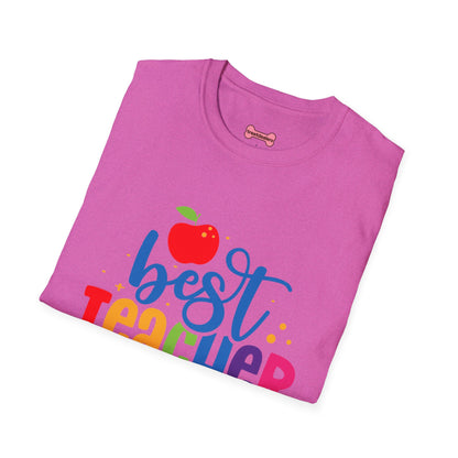 T-Shirt: "Best Teacher Ever" Teacher Appreciation Gift, Thank You Teacher Tee,