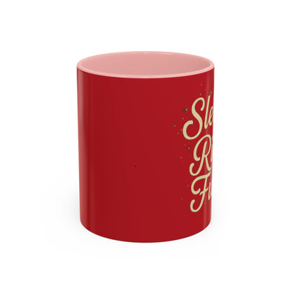 Festive 'Sleigh Ride Fuel' Coffee Holiday Mug (11oz/15oz)