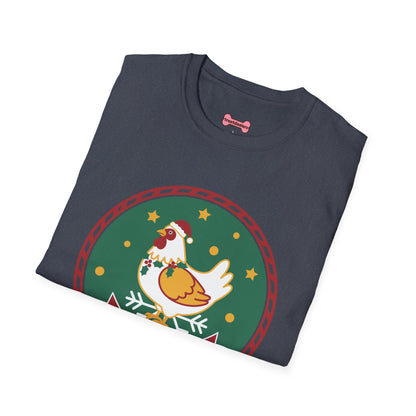 Christmas Unisex T-Shirt 'Merry Chick Mas' Funny Holiday Shirt