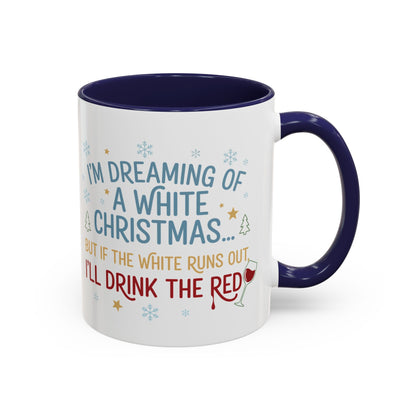 Mug  'Dreaming of a White Christmas' Fall Christmas (11oz/15oz)