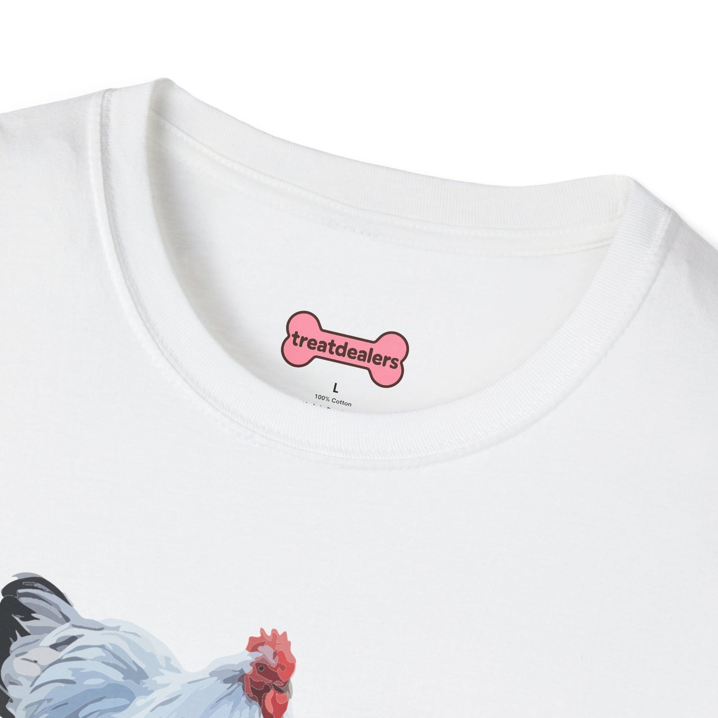 T-Shirt 'Easily Distracted By Peckers' Funny Shirt Chicken Lover Tee
