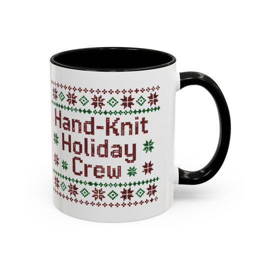 Coffee Mug 'Hand-Knit Holiday Crew' (11oz/15oz)