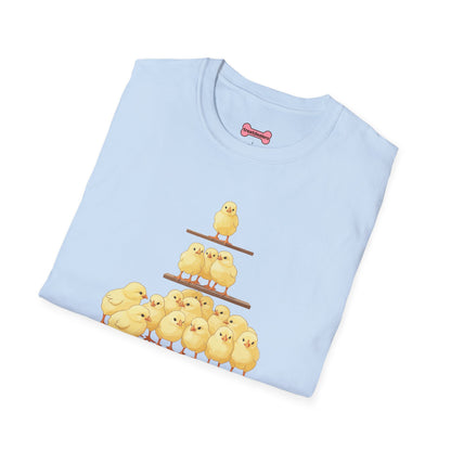 T-Shirt 'Chicken Math' Funny Shirt Chicken Lover Tee