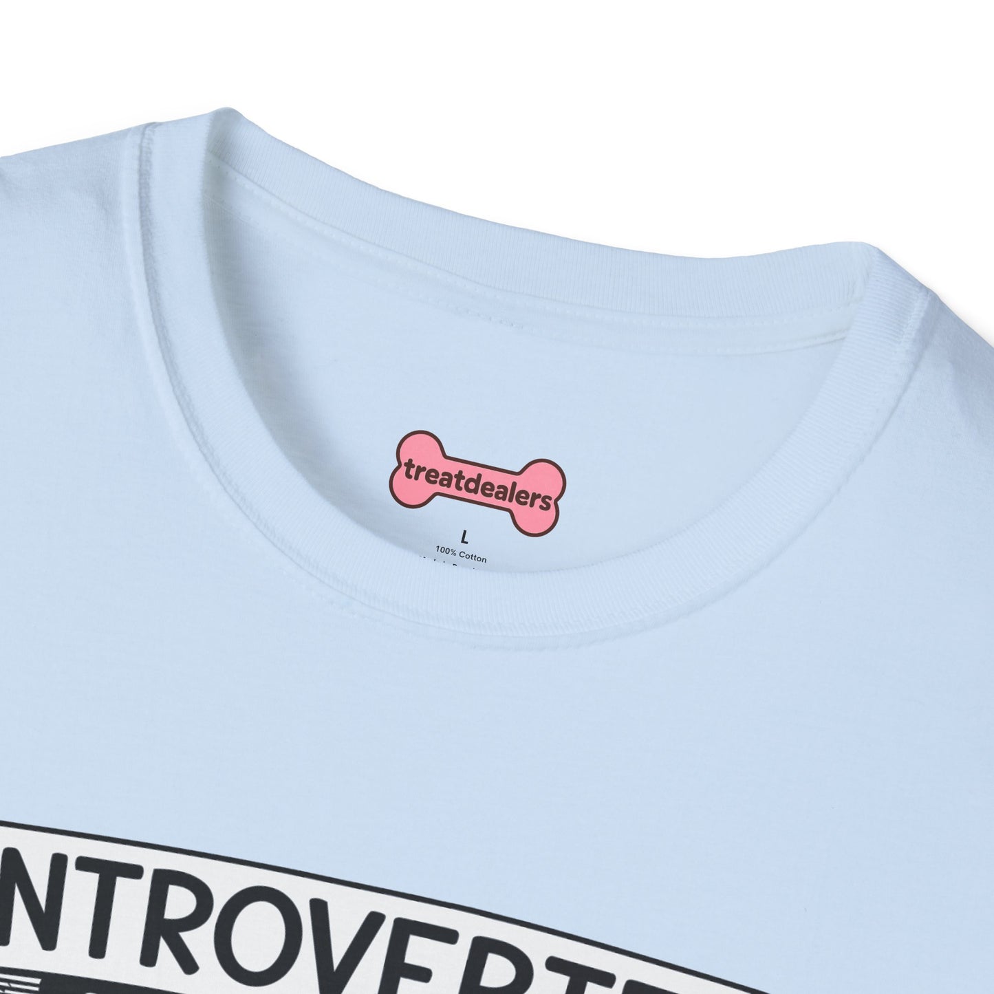 T-Shirt 'Introverted But Open to Discussing Chickens' Funny Shirt chickens Lover Tee